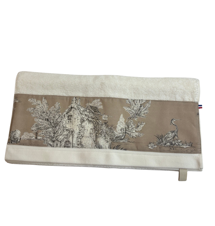 LINGE DE BAIN - COLLECTION PASTORALE MOKA