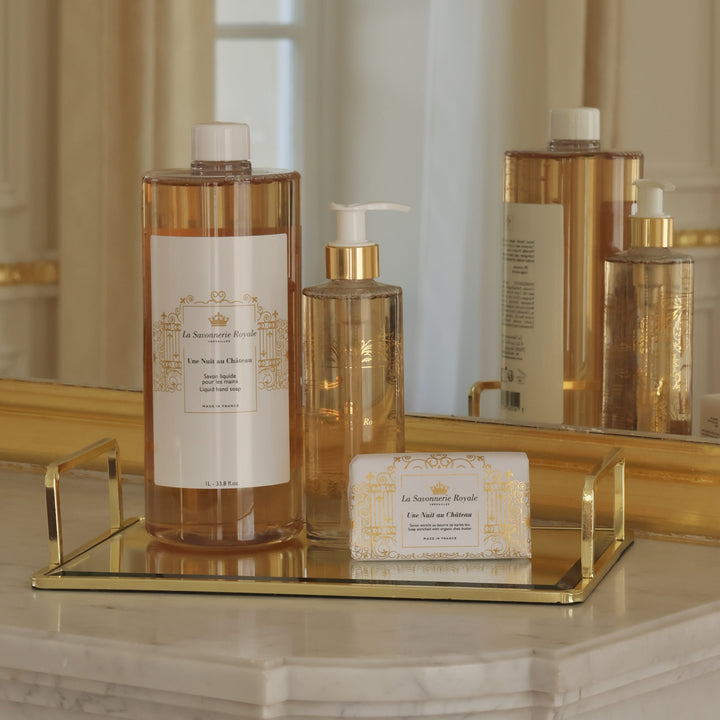 Savon liquide en verre Une Nuit au Château