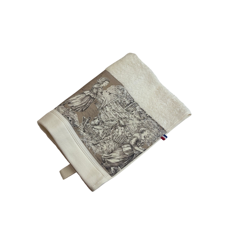 LINGE DE BAIN - COLLECTION PASTORALE MOKA