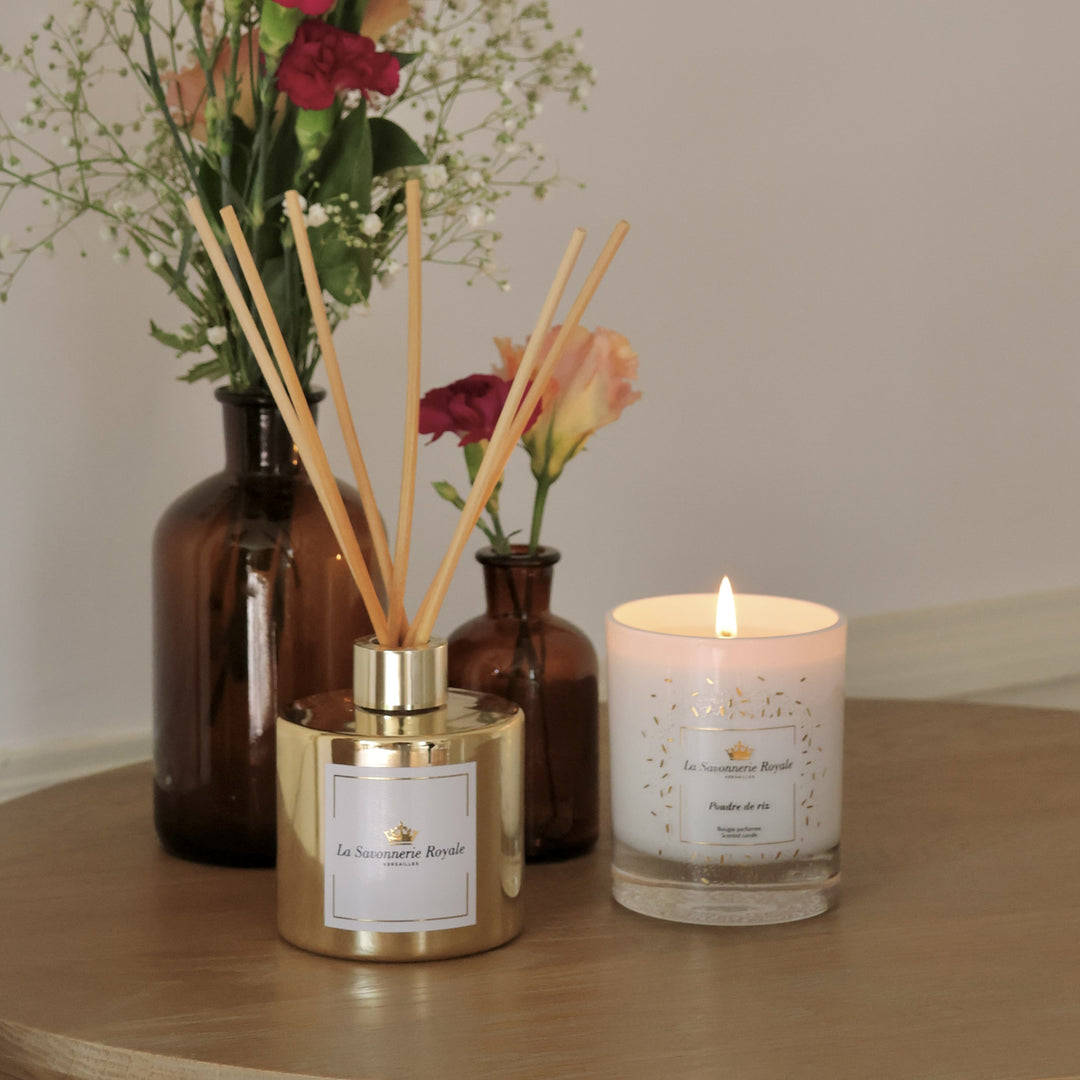 Bougie sublimation Poudre de Riz