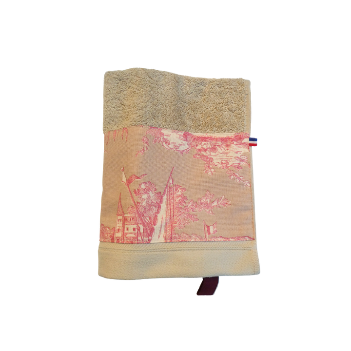 LINGE DE BAIN - COLLECTION BORD DE MER ROSE POUDRÉ