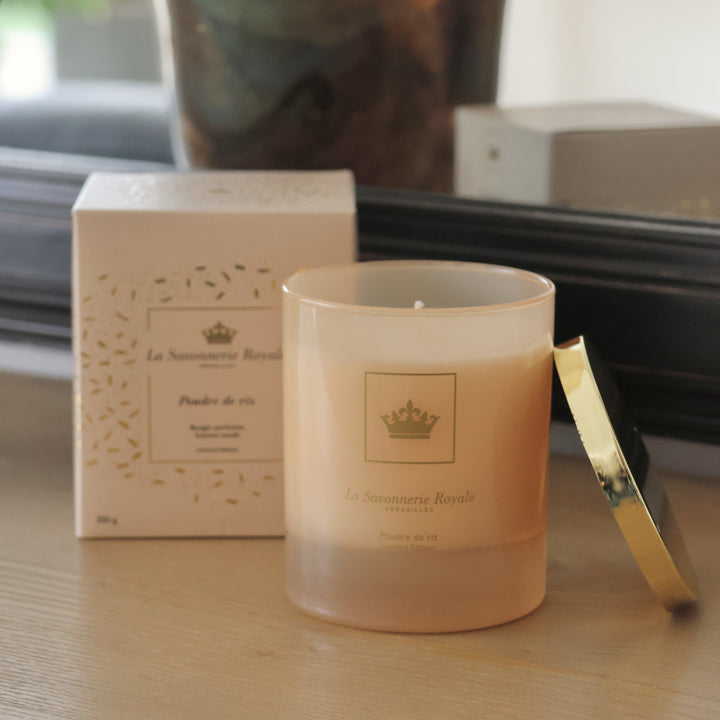 Bougie Poudre de Riz - Collection Colorée