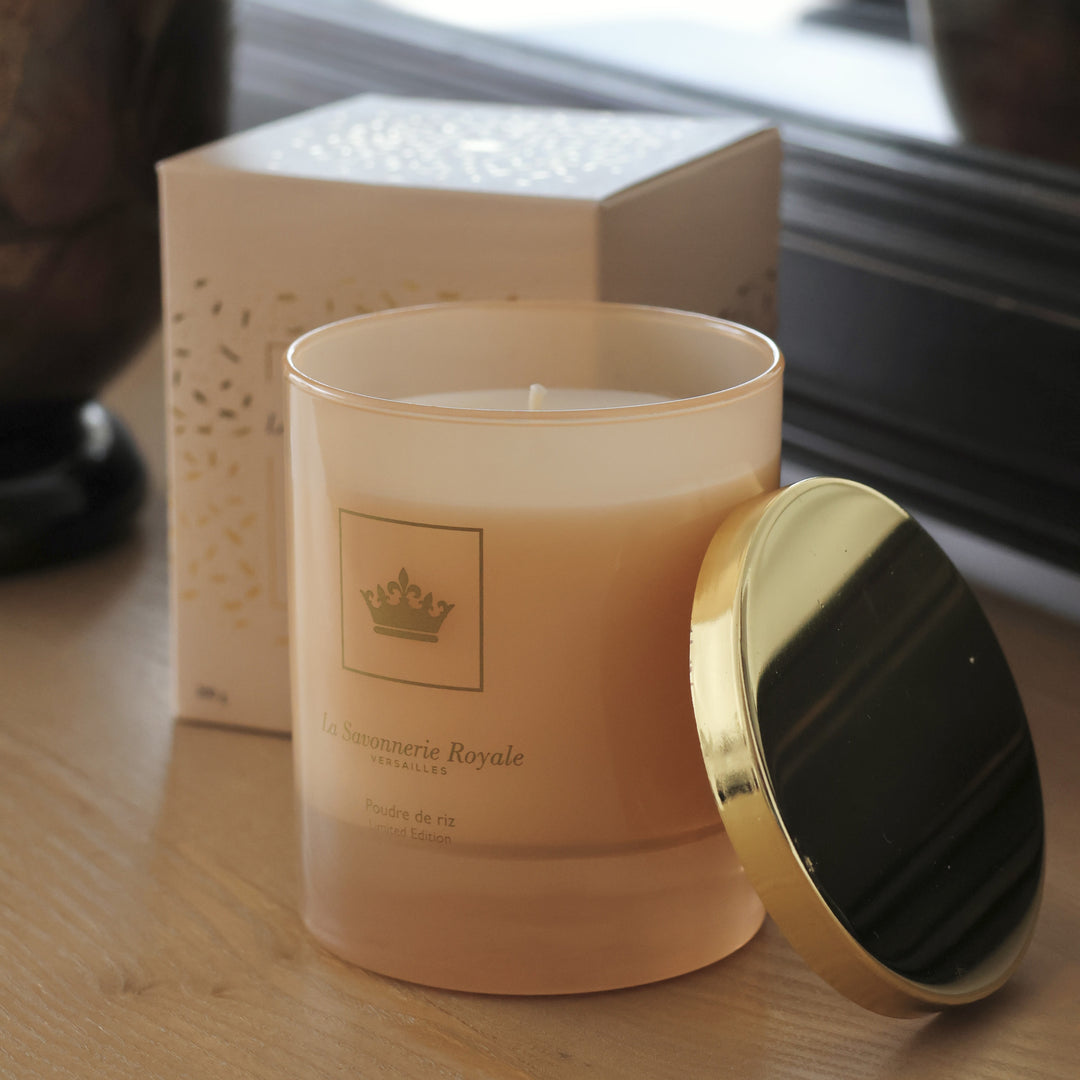 Bougie Poudre de Riz - Collection Colorée