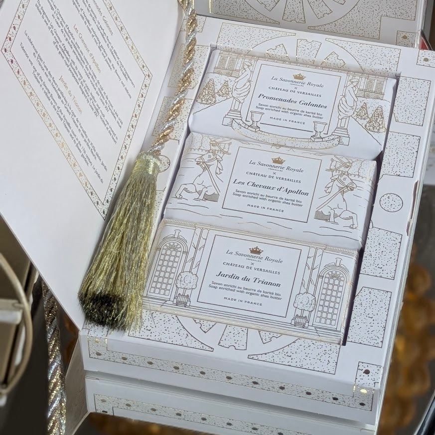 COFFRET 3 SAVONS COLLECTION CHATEAU DE VERSAILLES