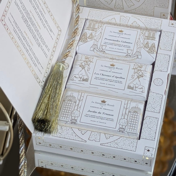 COFFRET 3 SAVONS COLLECTION CHATEAU DE VERSAILLES