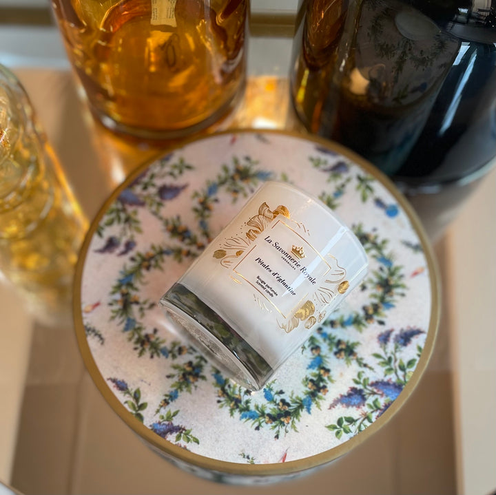 Bougie sublimation Pétales d'églantine